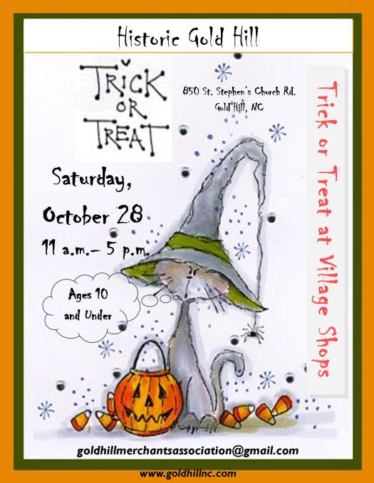 Trick or Treat Flyer 2017